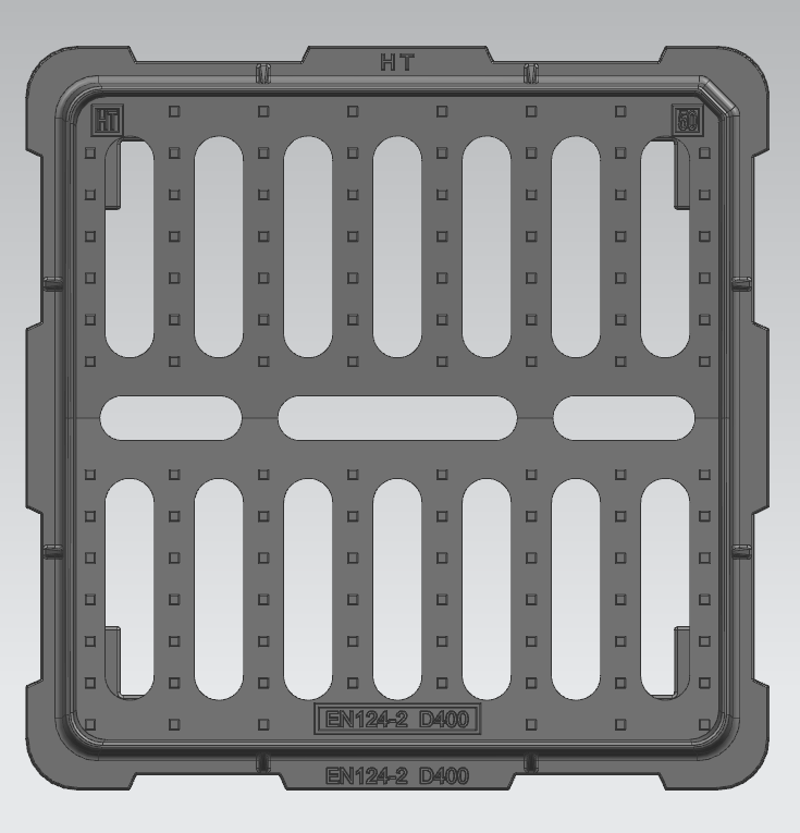 Casting grating