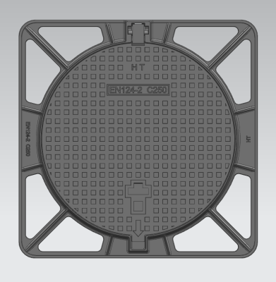 Round To Square Drain Cover 
