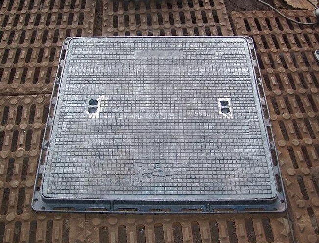 Square Metal Floor Drain Cover