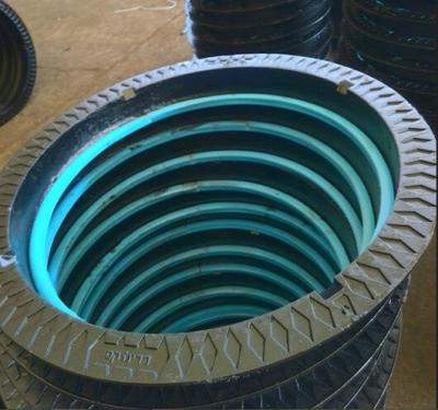 Plastic Drain Cover and frame with rubber
